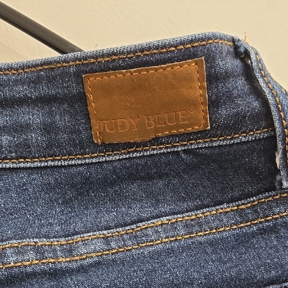 Judy Blue Dark Indigo Flare Jeans - Picture 6 of 16